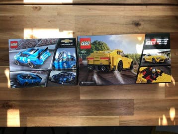 Lego Set - Speed Champions - Chevrolet racewagen; Toyota GR