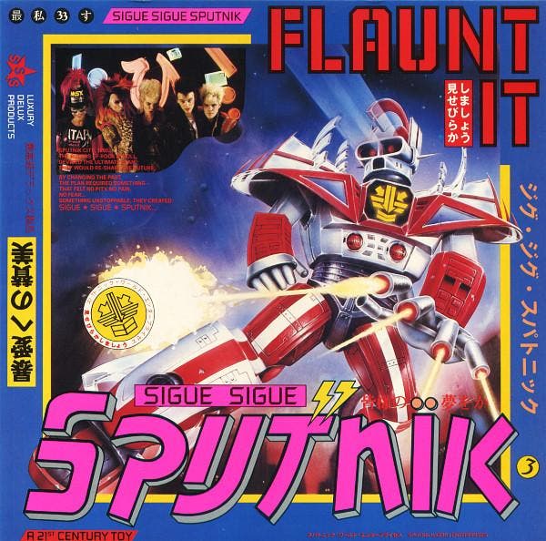 Sigue Sigue Sputnik - Flaunt It, Cd's en Dvd's, Vinyl | Dance en House, Gebruikt, Verzenden