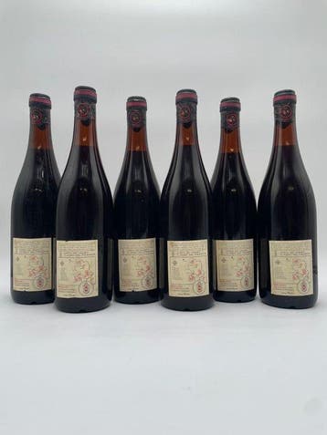 1971 Bersano - Barolo - 6 Flessen (0.72L), Verzamelen, Wijnen, Nieuw