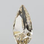 1 pcs Diamant (Natuurlijk gekleurd) - 1.00 ct - Peer - Fancy, Nieuw