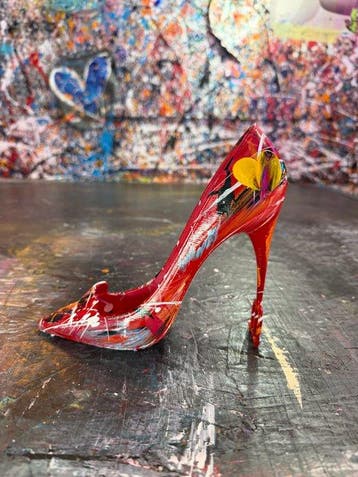michele socionovo - Lady Amour Abstrait Diavolo veste prada, Antiek en Kunst