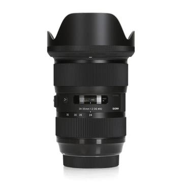 Sigma 24-35mm f/2 DG HSM Art - Canon EF - Groothoeklens, Ophalen of Verzenden, Comme neuf