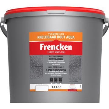 Frencken Aqua Kneedbaar Hout Midden Eiken 9,5L, Verzenden