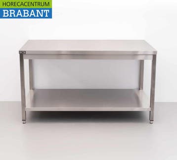 HCB Table de travail en acier inoxydable Basic-line 150 x 70, Verzenden