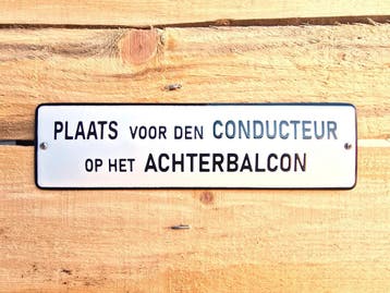 Plaats voor den Conducteur, Verzamelen, Verzenden, Nieuw