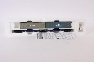 Mehano H0 - 58599 - Modeltrein goederenwagon (1) - Dubbele, Nieuw