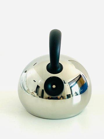 Alessi - Michael Graves - Fluitketel - Mama - Staal - SG65