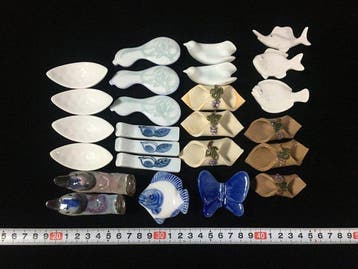 Japanese - Beeld, Collection of 25 Vintage Japanese Ceramic, Antiek en Kunst