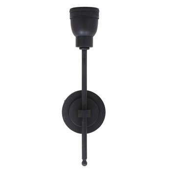 Wandlampen Messing Wandlamp Orly Antiek Zwart, Verzenden, Nieuw