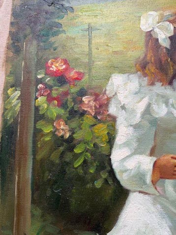 Henri Hart (XX) - La Robe blanche