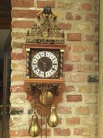 Friese staartklok - Vintage Hout - 1960-1970 - Friese, Antiek en Kunst