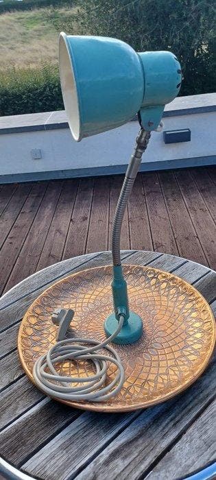 Erpé - Bureaulamp - Aluminium, Staal