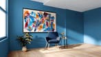Luc Mora - Blue spring - XXL, Antiek en Kunst