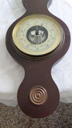 Weerstation - Hout, Messing - wandstation