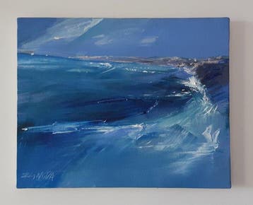Lionel Chevalier (1970) - Bleu océan