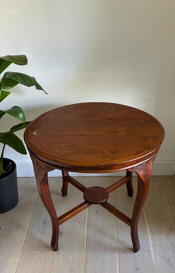 Bijzettafel - Mahonie