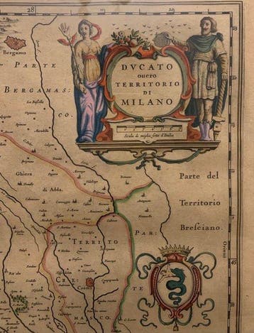 Giovanni Antonio Magini - Ducato overo Territorio di Milano, Boeken, Nieuw