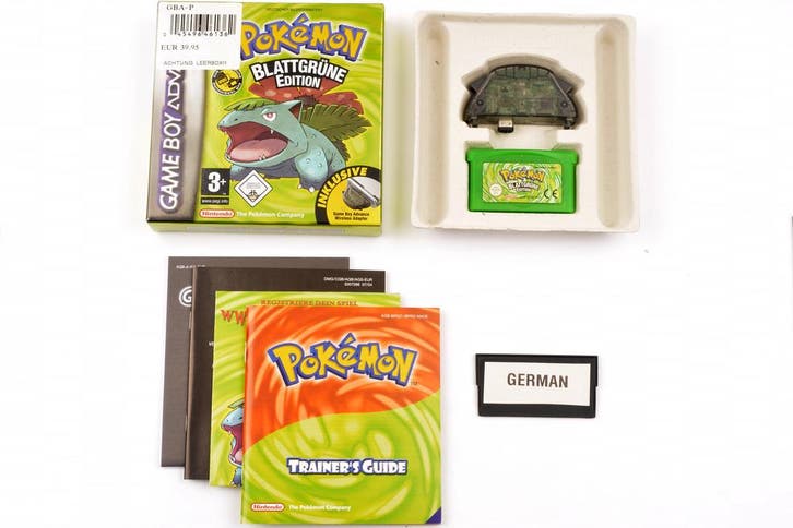 Pokemon Leaf Green (German) [Gameboy Advance], Consoles de jeu & Jeux vidéo, Jeux | Nintendo Game Boy, Envoi