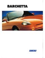 1996 FIAT BARCHETTA BROCHURE ENGELS, Nieuw