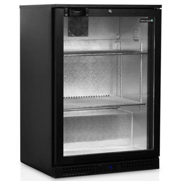 Barkoelkast | SERIE BA | Energiezuinig | 125L | Zwart |, Verzenden