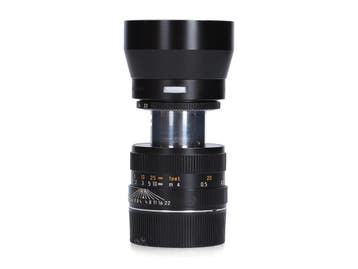 Leica 90mm f/4 Macro-Elmar-M (11670) - Macrolens, Ophalen of Verzenden