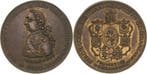Brons medaille 1766 Nederland-nassau Oranien Wilhelm V Ba..., Verzenden, België