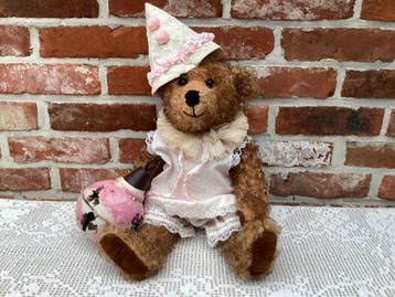 Anna Hoo - Ours en peluche Exclusieve Moheir Teddybeer -, Antiek en Kunst