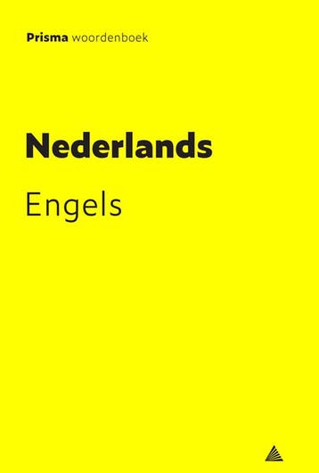 Prisma pocketwoordenboek Nederlands-Engels FLUO geel, Verzenden, A. de Knegt