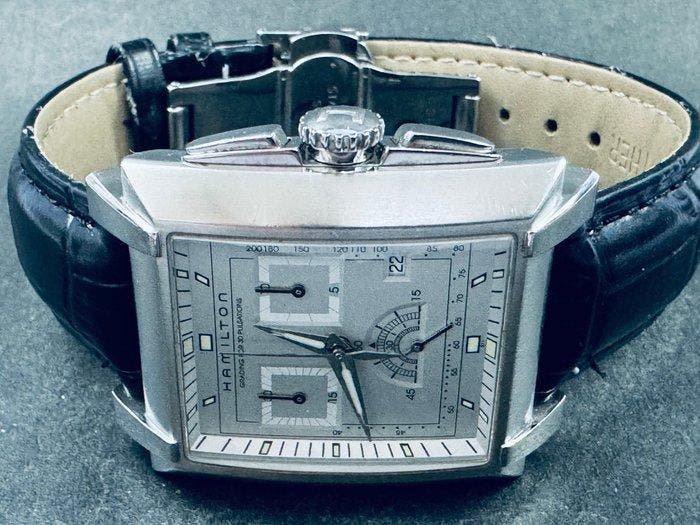 Hamilton - Trent Chronograph - Zonder minimumprijs - H304120, Bijoux, Sacs & Beauté, Montres | Hommes