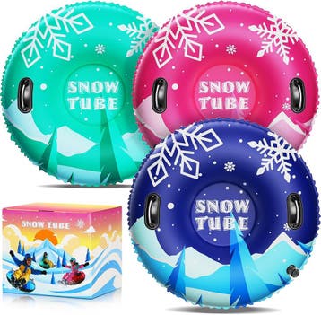 Opblaasbare Snow Tube - Sneeuwband - Slee - 91 cm - Set van, Kinderen en Baby's, Verzenden, Nieuw