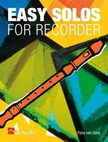 Recorder Easy solos 9789043115933 F. van Gorp, Verzenden, Gelezen, F. van Gorp