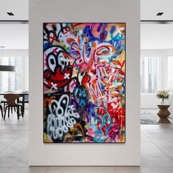 Timo Wedell - Expressions in Spray - XXL - Hommage Basquiat