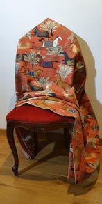 Artmaison Tissu oriental avec chevaux au galop - 300x280 cm