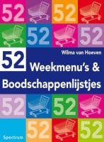 52 weekmenus en boodschappenlijstjes 9789027416834, Boeken, Verzenden, Gelezen, W. van Hoeven
