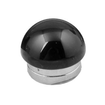 Fako Bijoux - Magnetische Mini Broche - Black Stone -, Verzenden