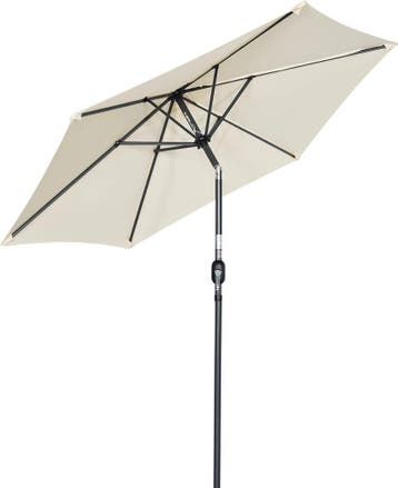 2dekans | Angel Living Parasol - Ø270 cm - Kantelbaar -, Ophalen of Verzenden