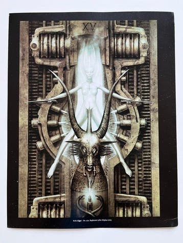 H.R. Giger - Taschen - Tríptico - (x3) - Biomecánica - Jaren