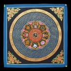 Painting of Tibetan Tradition 55 cm - Mandala MANTRA-LOTUS