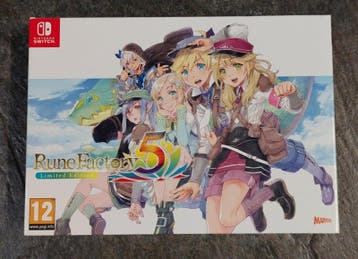 Rune factory 5 limited edition (Nintendo Switch tweedehands, Games en Spelcomputers, Ophalen of Verzenden, Nieuw