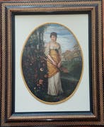 Friedrich August von Kaulbach (1850-1920) - Suonatrice di