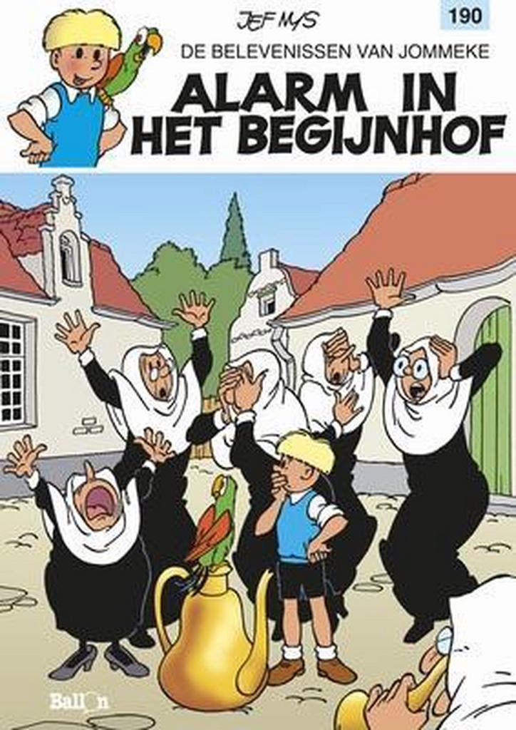 Alarm in het begijnhof / De belevenissen van Jommeke / 190, Boeken, Stripverhalen, Zo goed als nieuw, Verzenden