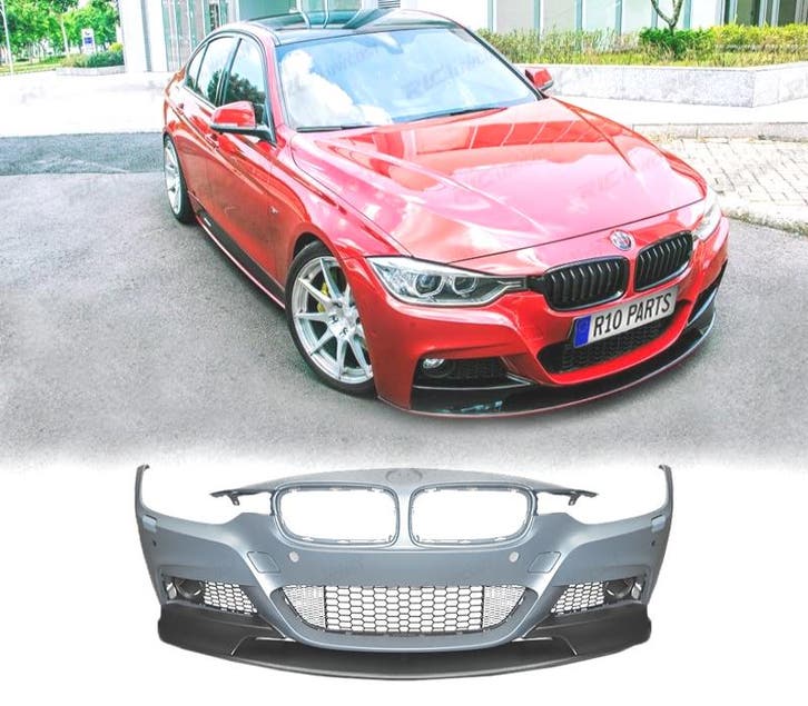 PARE CHOCS FRONTAL BMW F30 F31 LOOK M PERFORMANCE PDC, Auto-onderdelen, Carrosserie, Verzenden