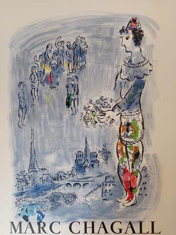 Marc Chagall (1887-1985) - The Magician of Paris, Antiek en Kunst