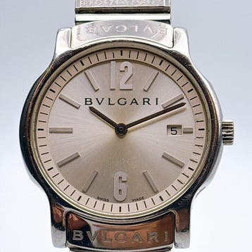 Bvlgari - Solotempo - ST35S / D90395 - Heren - 1990-1999, Nieuw
