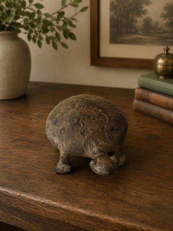 Ashanti Turtle Sculpture - Figure - Akan - Ghana (Sans prix