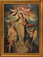 Peruvian school (XX) - Our Lady of Light