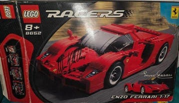 Lego Set - 8652 - Racers - Enzo Ferrari 1:17, Nieuw