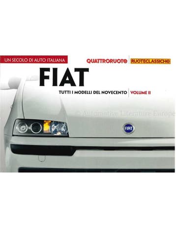 FIAT, TUTTI I MODELLI DEL NOVECENTO, VOLUME 2 (QUATTRORUOT.., Boeken, Ophalen of Verzenden, Nieuw