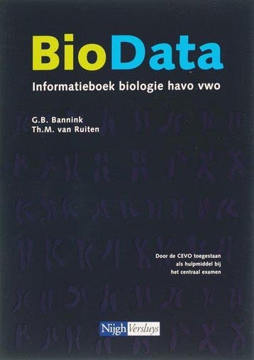 BioData Biologie Havo vwo Informatieboek - Bannink, Boeken, Verzenden, Nieuw
