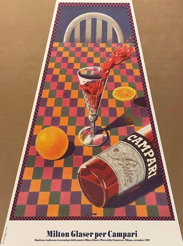 Milton Glaser - CAMPARI - Années 1990
